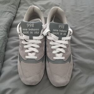 Men's New Balance Made In Usa 998 Core Grey Size 12